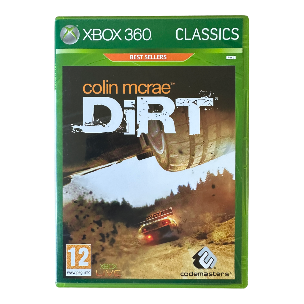 Colin Mcrae Dirt Xbox 360 Spil Direkte Fra Lolland