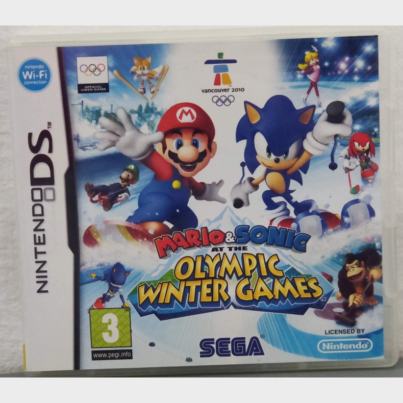 Mario &amp; Sonic at the olympic winter games