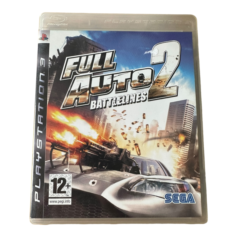 Full Auto 2 Battlelines SEGA Video Game