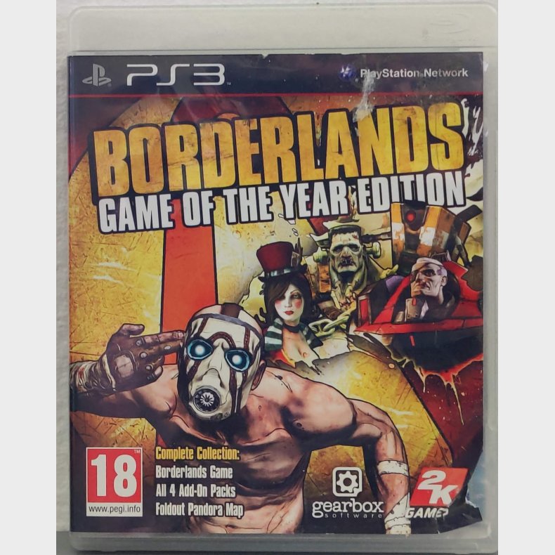 Borderlands Game of the year edition