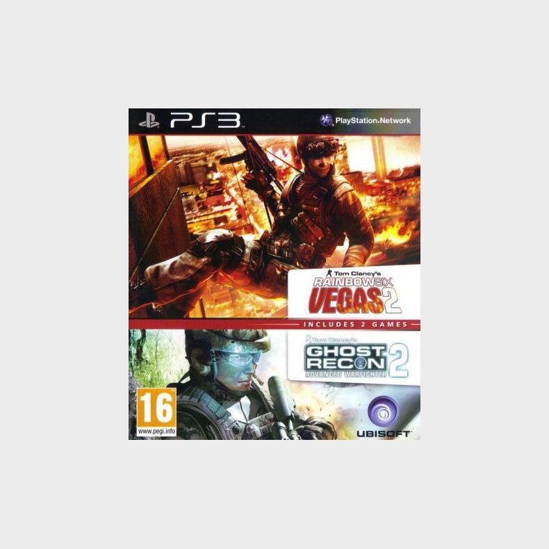 Ghost Recon: Advanced Warfighter 2 + Rainbox Six: Vegas 2