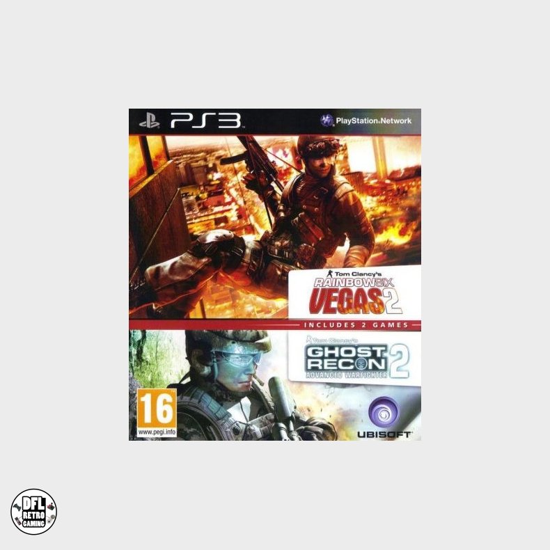 Ghost Recon: Advanced Warfighter 2 + Rainbox Six: Vegas 2