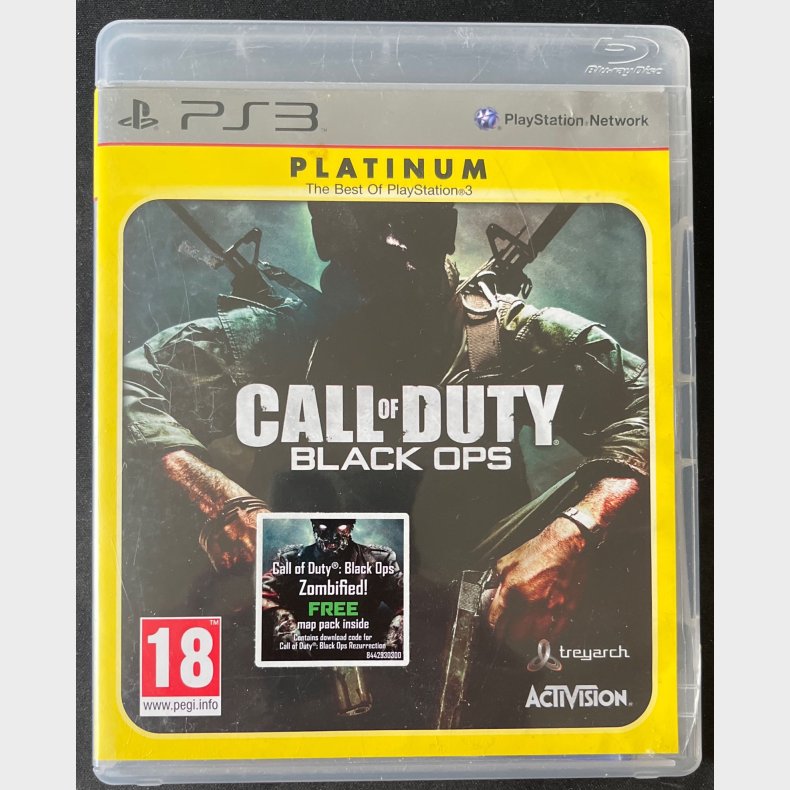 Call Of Duty Black Ops platinium