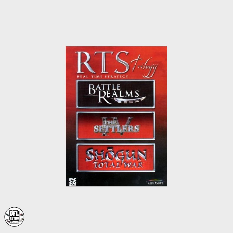 Rts Trilogy Pack: Battle Realms / Settlers Iv / Shogun Total War