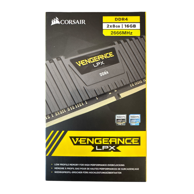 CORSAIR Vengeance DDR4 16GB kit 2666MHz CL16 Ikke-ECC