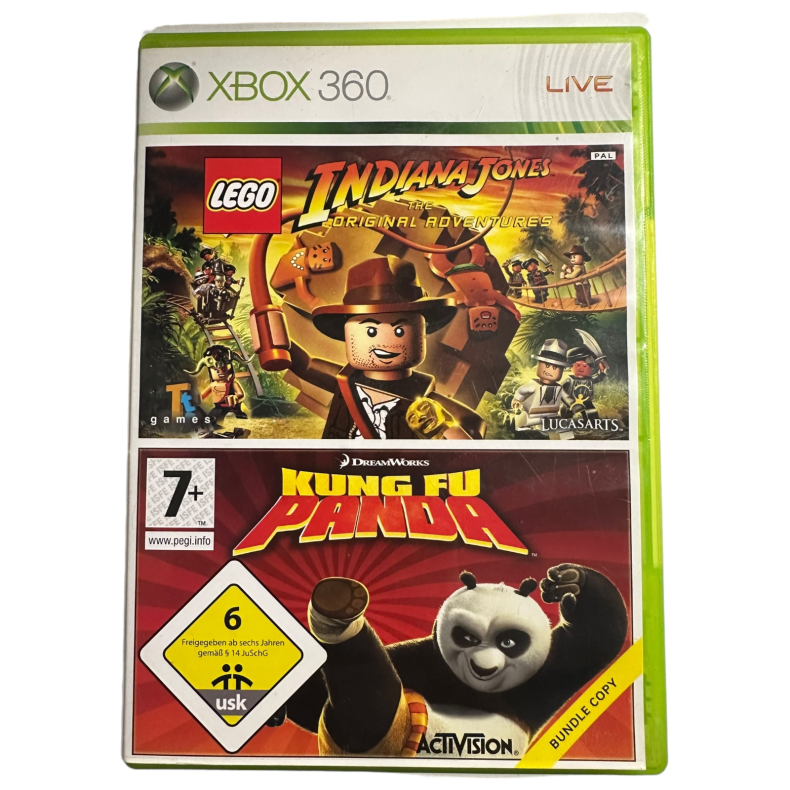 Indiana Jones 2 and Kungfu panda