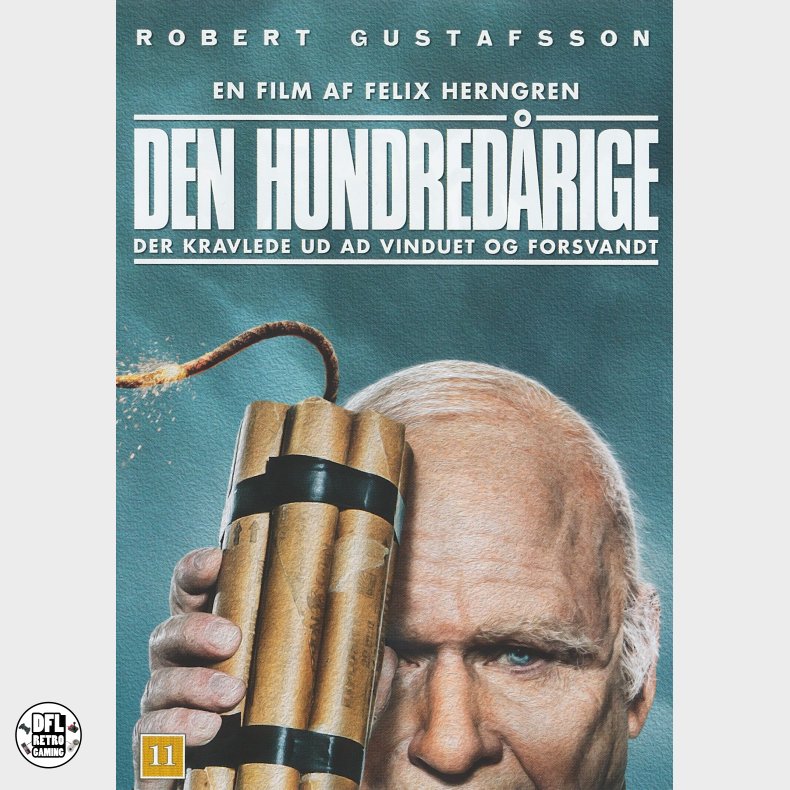 Den hundred�rige der kravlede ud ad vinduet og forsvandt