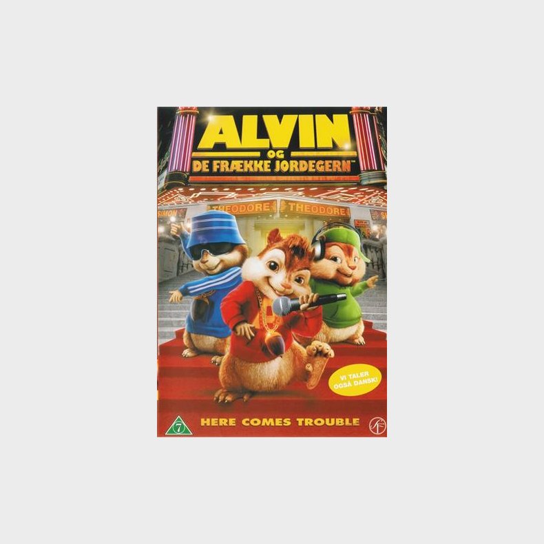 Alvin og de frkke jordegern - DVD, 2007