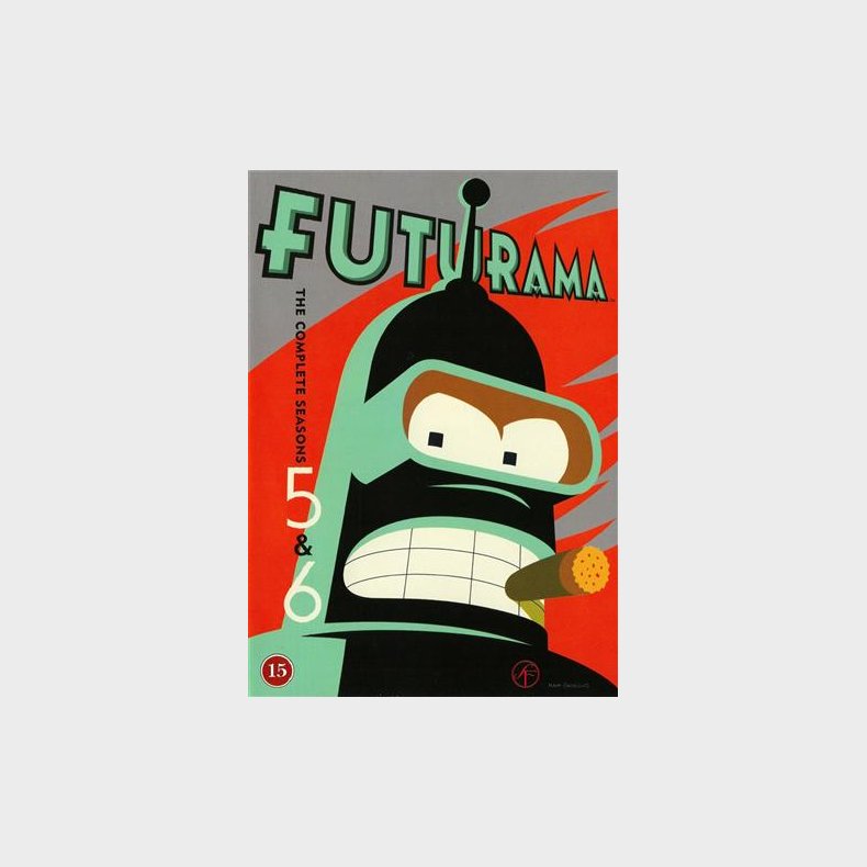 Futurama: The Complete Seasons 5 &amp; 6 - DVD, 1999