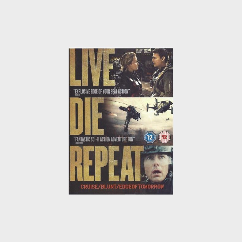 Live Die Repeat: Edge of Tomorrow - DVD, 2014