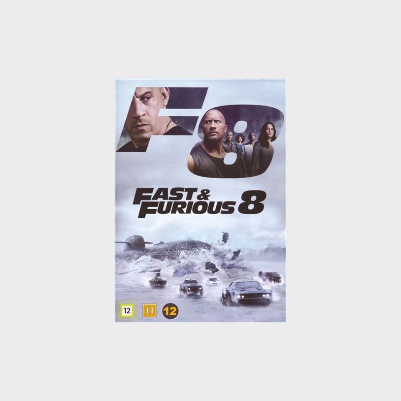 Fast &amp; Furious 8 - DVD, 2017