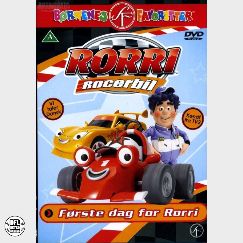 Rorri Racerbil - Frste dag for Rorri