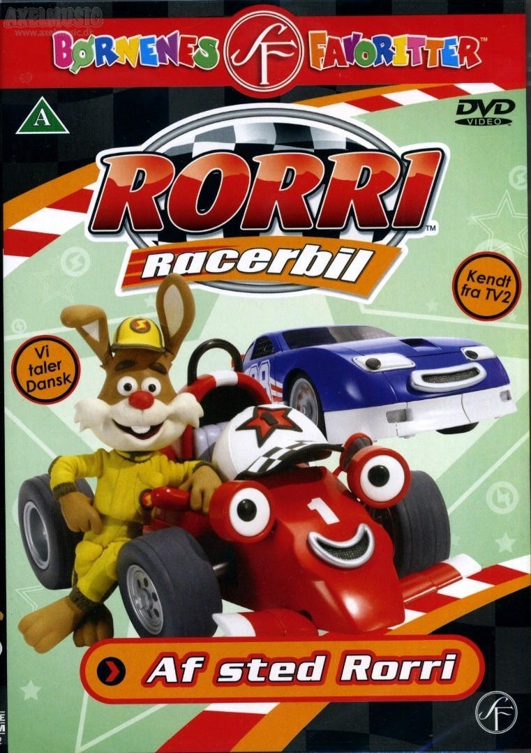 Rorri Racerbil - Af sted Rorri - Animation, tegne- og børnefilm ...