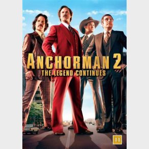 Anchorman 2: The Legend Continues - DVD, 2013