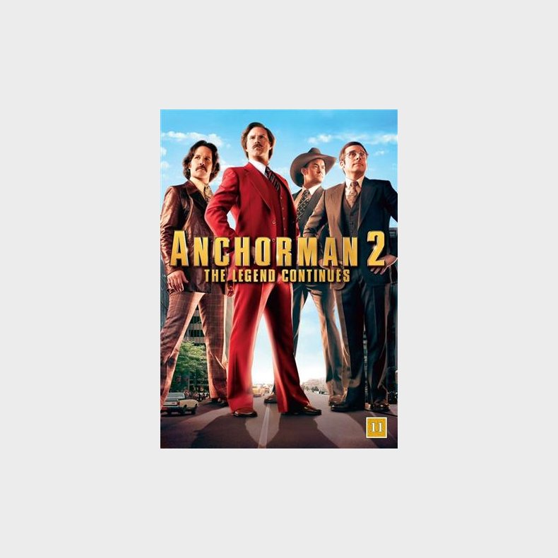 Anchorman 2: The Legend Continues - DVD, 2013