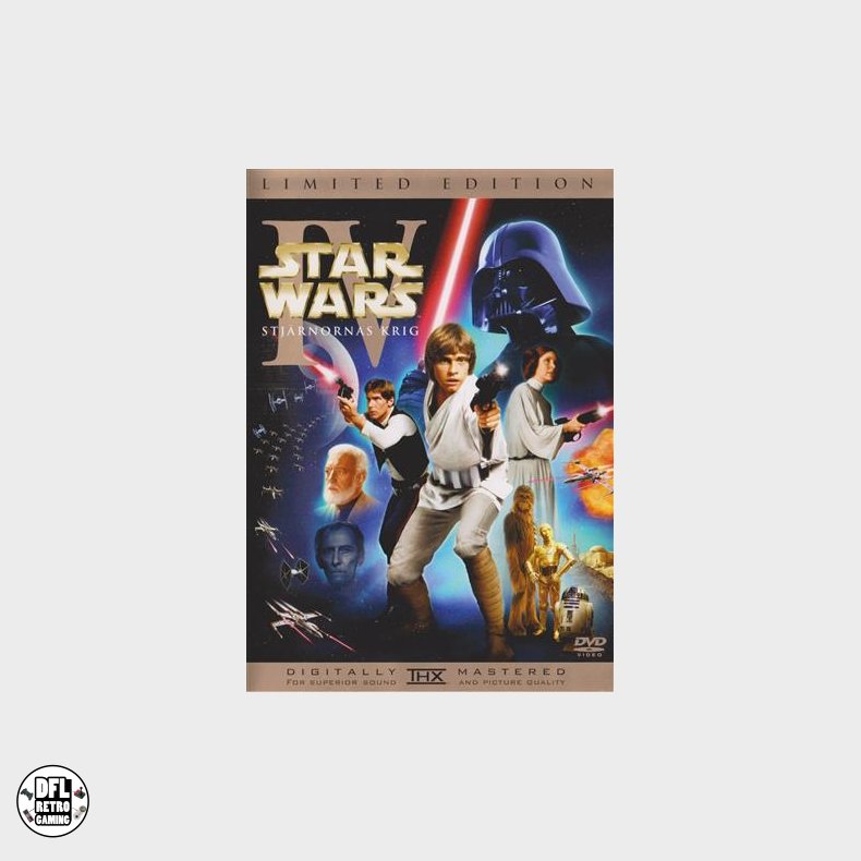 Star Wars IV: Stj&auml;rnornas Krig - DVD, 1977