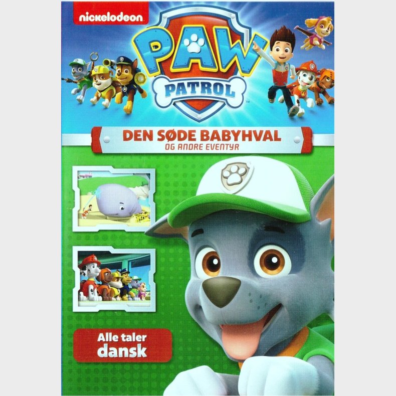 Paw Patrol: Den Sde Babyhval Og Andre Eventyr