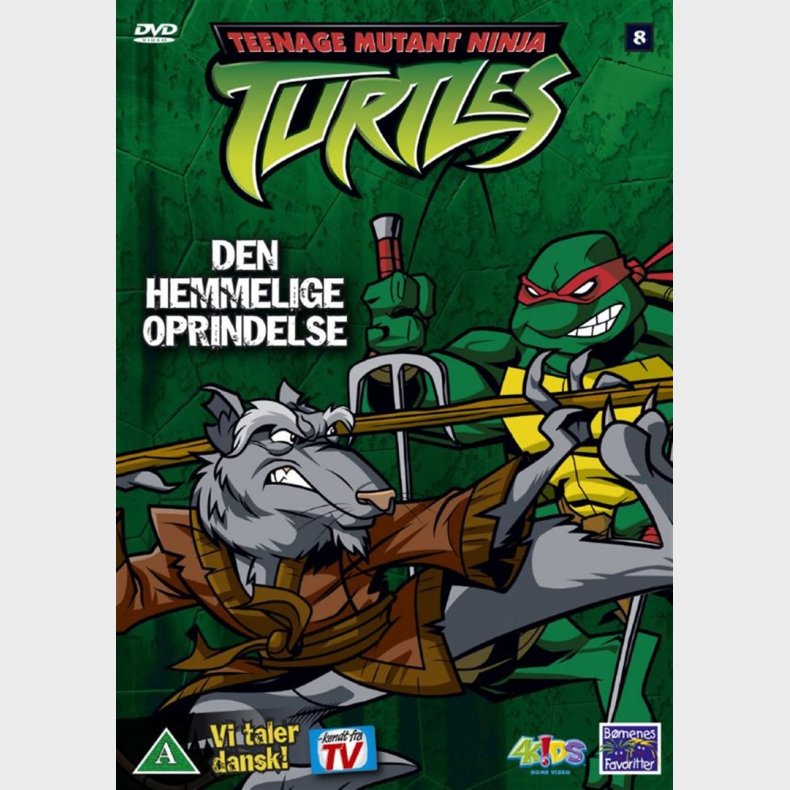 Turtles 8 - Den Hemmelige Oprindelse