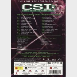 CSI: Crime Scene Investigation: The Complete Fourth Season
