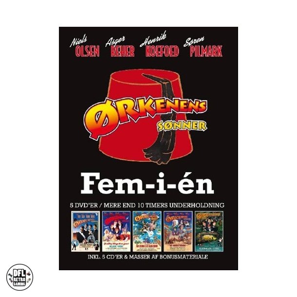 �rkenens S�nner Fem-i-&eacute;n DVD Bokss�t