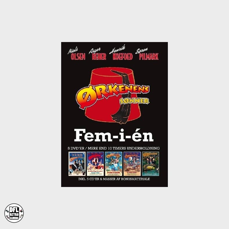 rkenens Snner Fem-i-&eacute;n DVD Boksst