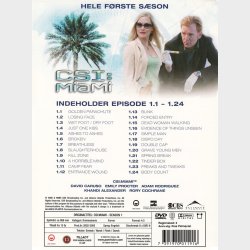 CSI: Miami The Complete First Season