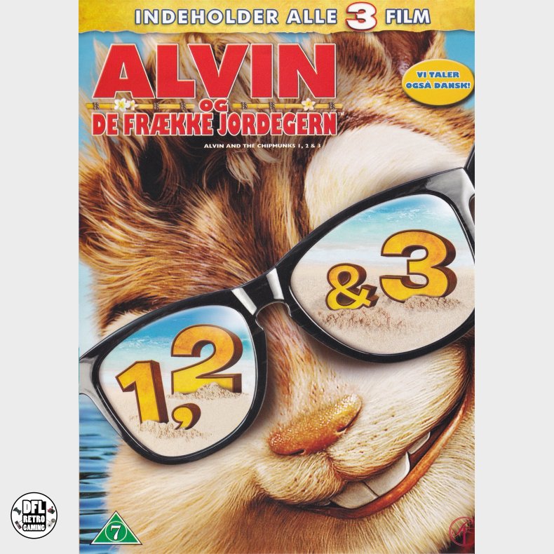 Alvin og de fr�kke jordegern 1, 2 &amp; 3