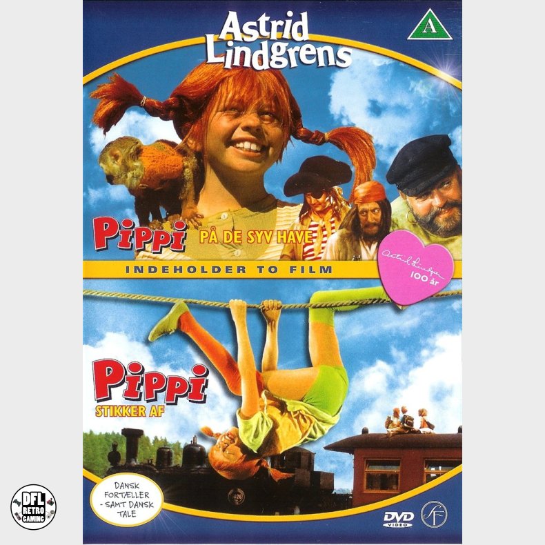 Pippi p� de syv have &amp; Pippi stikker af
